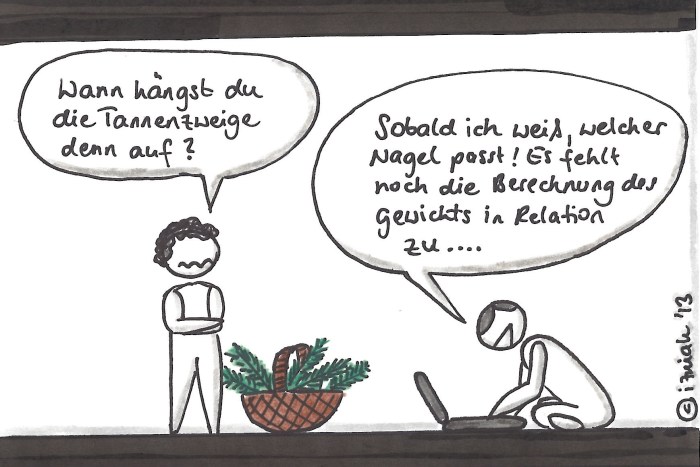 tannenzweige und mathematik